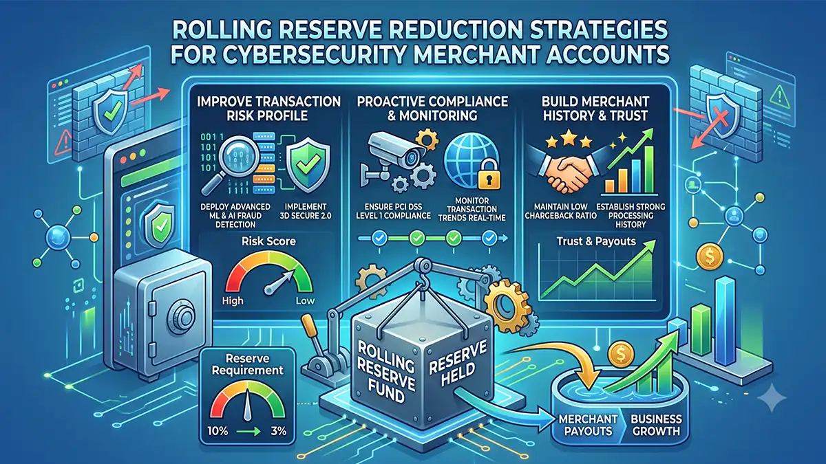 Rolling Reserve Reduction Strategies for Cybersecurity Merchant Accounts